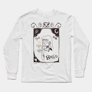 Voodoo Girl (white) Long Sleeve T-Shirt